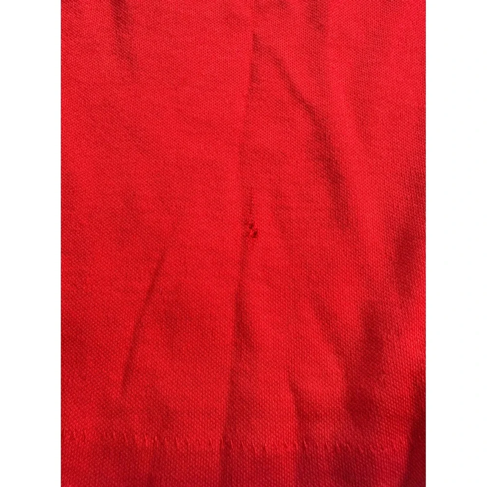 Vintage 80s OshKosh Bgosh Red Express Train Ringer TShirt 4T Single Stitch Flaw